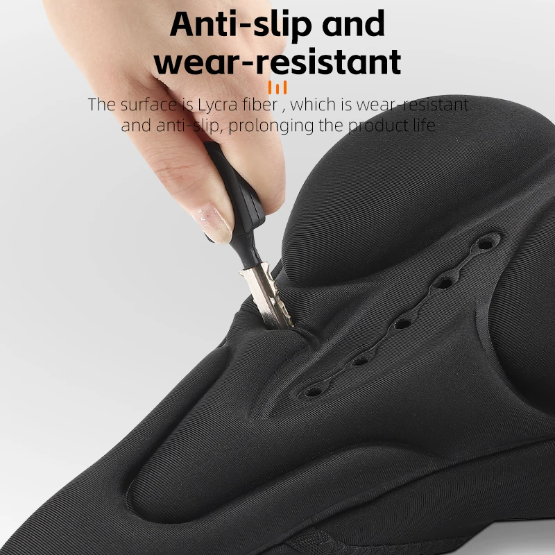 WEST BIKING Wholesale Pu Leather Bicycle Front Mount Seat Cover Sponge Classic Soft Bike Saddle Covers For Front Seat Mat