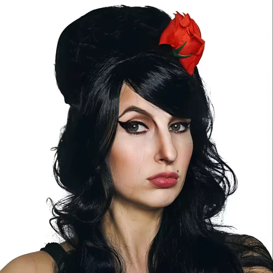 Реабилитационный улей (Amy Winehouse) костюмный парик (высококачественное волокно)-от Allaura