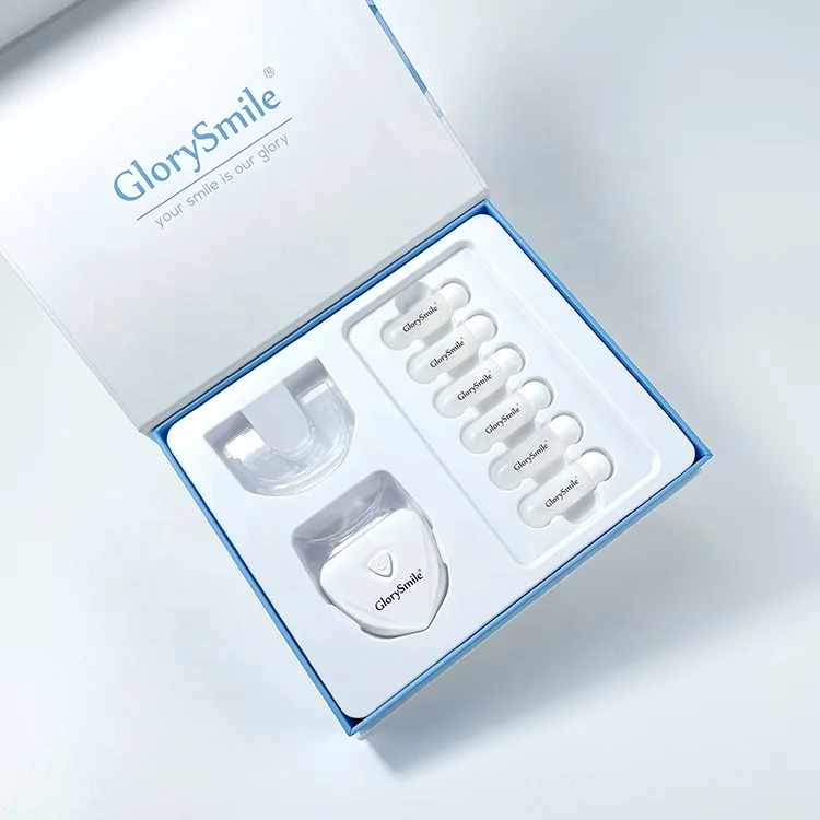 Home Use OEM Service Auto 10 Mins Led Light PAP+ Gel Pods Teeth Whitening Sets