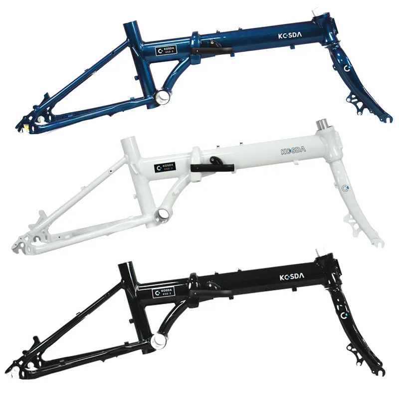 folding bicycle frame super light alloy bicycle frame 6061 alloy bicycle frame KOSDA