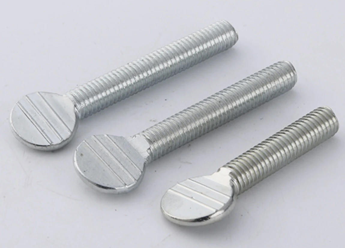 Fastener M4 M5 M6 M8 M10 Table Tennis Racket Screws Thumb Knob Screw Hand Twist Bolts Round Flat Head Screw