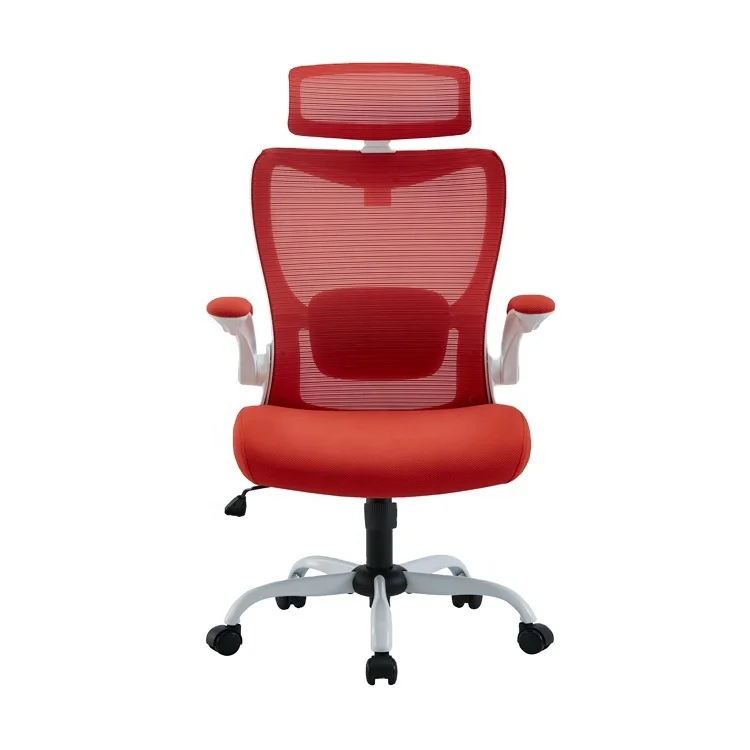 UE Cervical Spine Support Posture Stooped Back Sponge Seat Stretch Business Mesh Office Chair