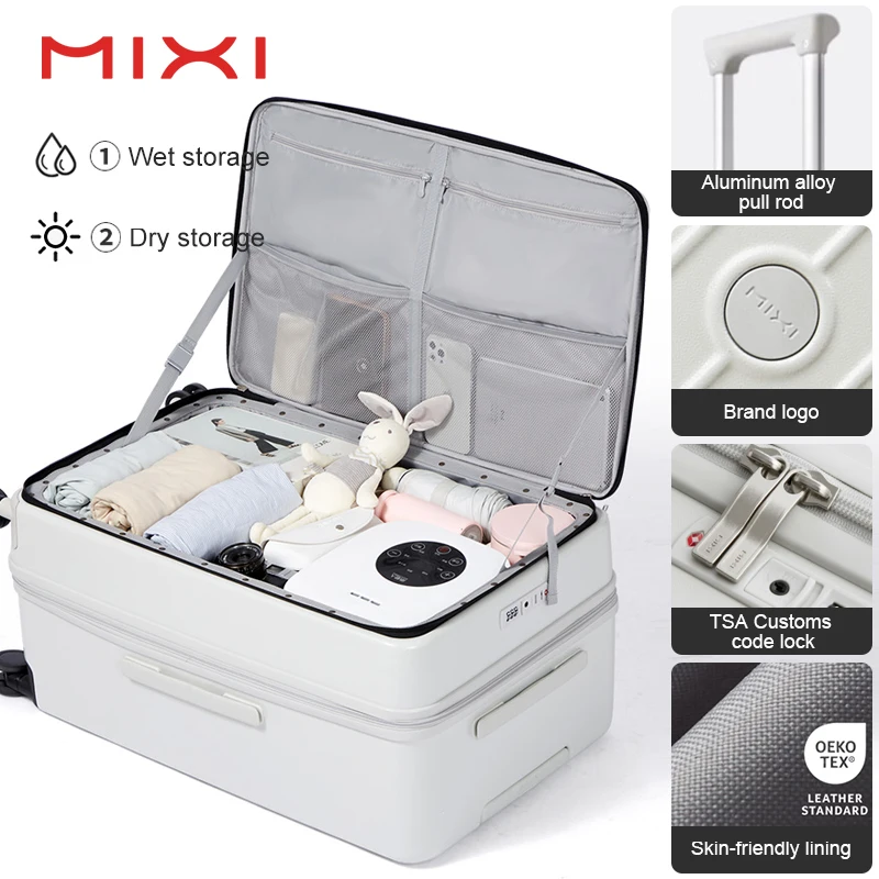2025 Large Capacity Spinner Wheel Luggage Sets Side Opening Lightweight Luxury Suitcases Deep Warehouse Trolley Luggage