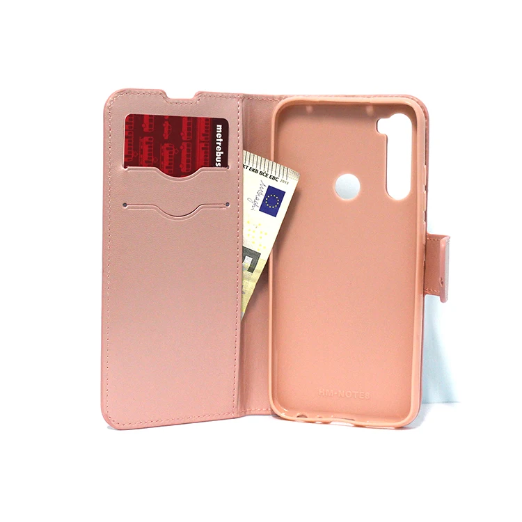 Custom OEM ODM PU Leather Wallet Phone Flip Cover Case With Magnetic Closure Soft Interior For iPhone11 For Samsung S20