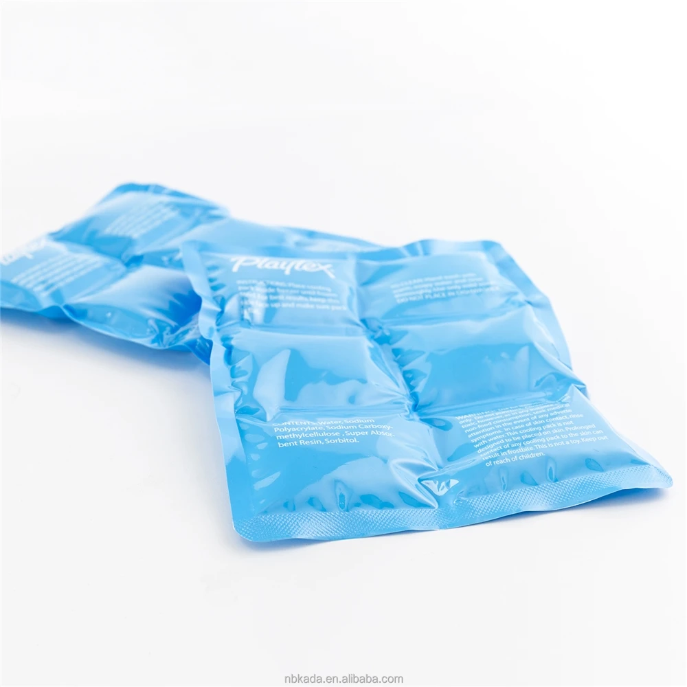 Reusable Mini Food Cooling Thermal Keep Lunch Fresh Box Instant Ice Gel Pack