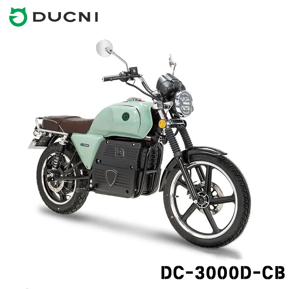 DUCNI Top selling eec coc 4000w 72v60ah street legal e electric motorcycle scooter with removable battery for adults
