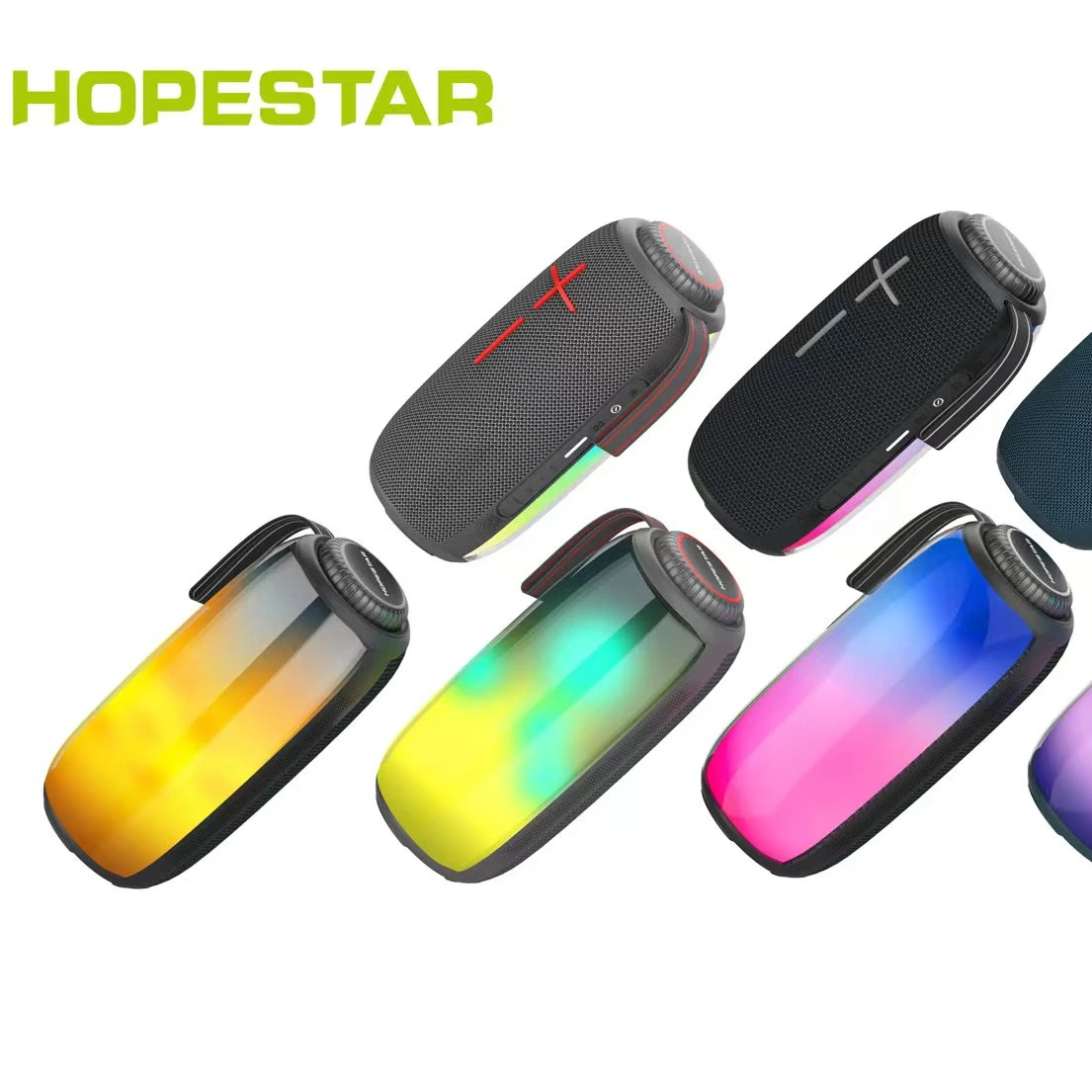 china factory led light speaker Hopestar P41 20W wireless deep[ bass speaker waterproof IPX6 speaker