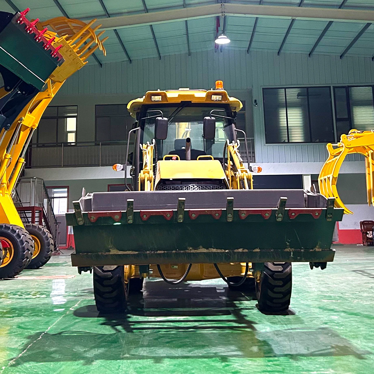 Chinese tractor New Backhoe Loader 4x4 Backhoe Price Mini Tractor Front End Compact Backhoe Loader With Excavator