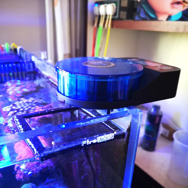 EV160UE-PLUS Indoor small automatic fish feeder Shrimp turtle goldfish timing feeding LED display screen control feeder