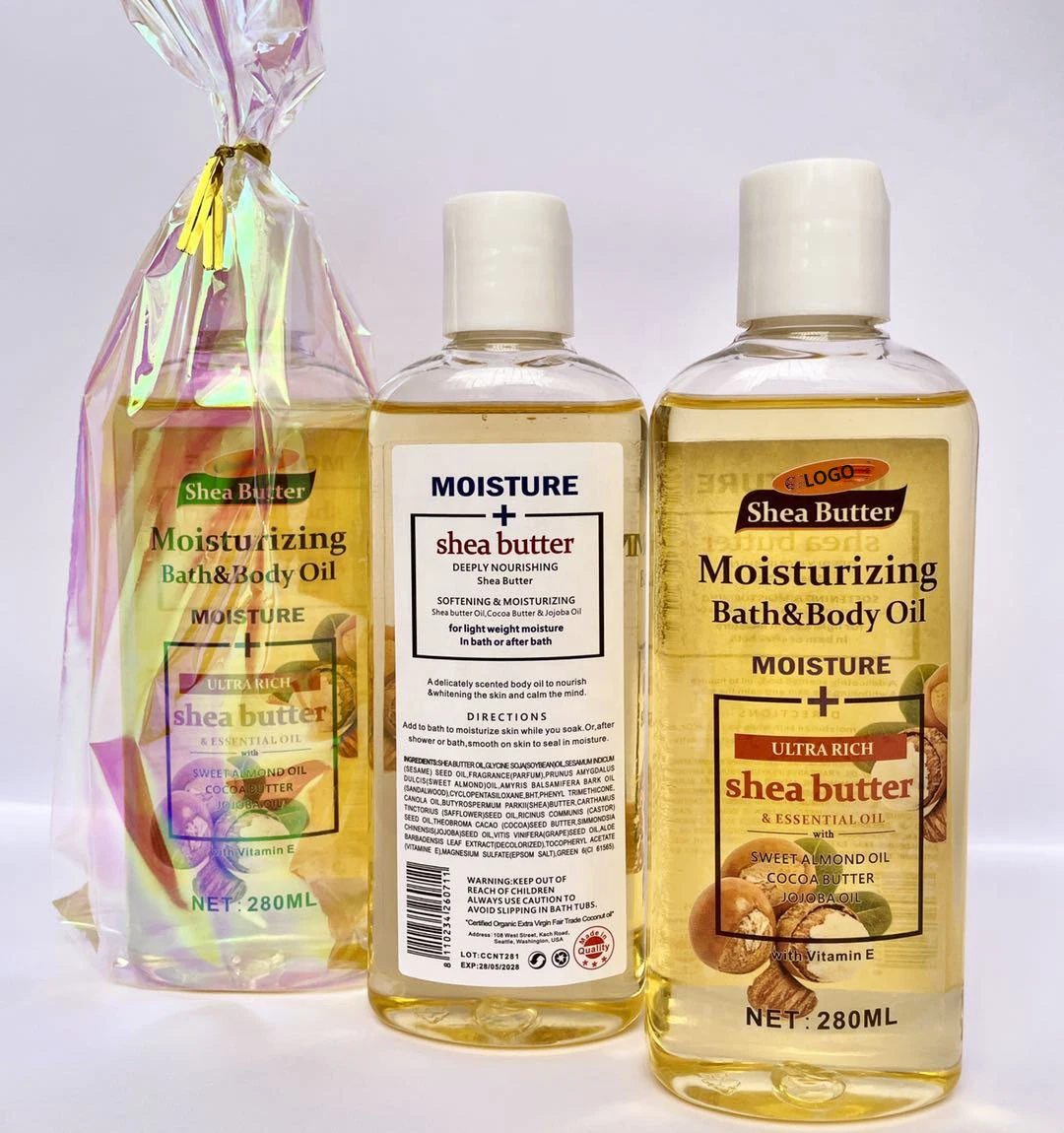OEM ODM high quality wholesale price Natural Organic Essential Oil Set Shea butter coconut extract oil body relax good sleep