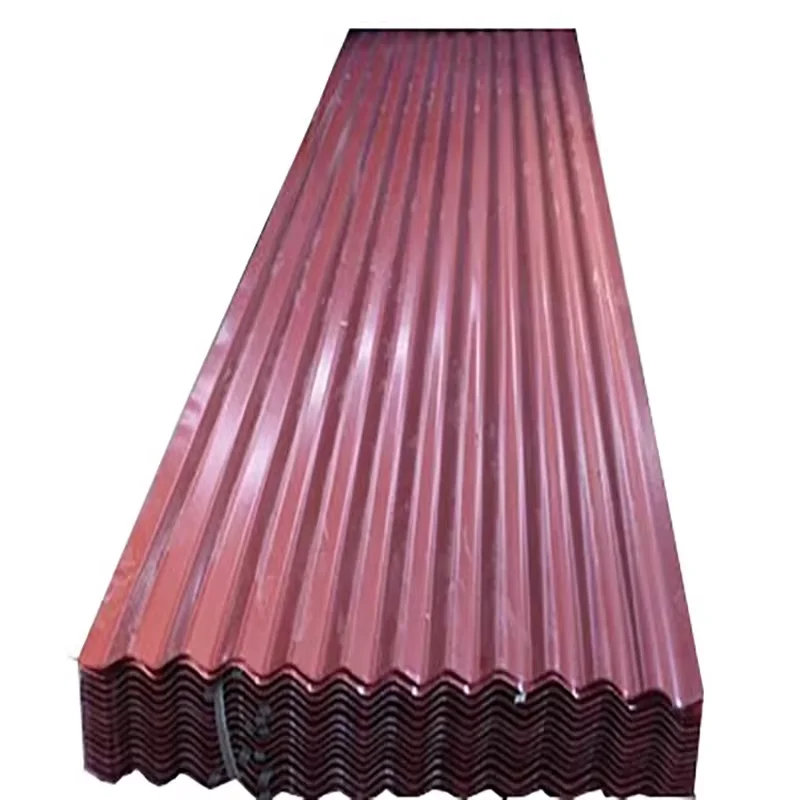 Prime cheap 0.21-0.22mm  roofing sheet color coated corrugated steel plate GB standard  Z30-Z40