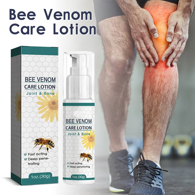 New Bee Venom Knee Pain SOOTHING Lotion Arthritis Ointment for Bone Sprain Joint Analgesic Lotion Main Ingredient Ganoderma