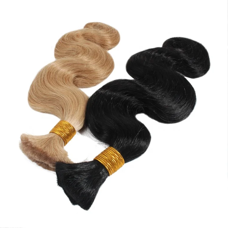 wholesale single donor cuticle aligned virgin remy Malaysian human hair bulk body wave