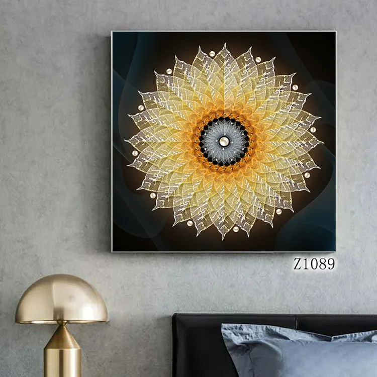 Hotel wall art modern decorative painting canvas frame