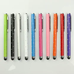 Wholesale Custom mobile phone tablet metal strap hook stylus touch pen