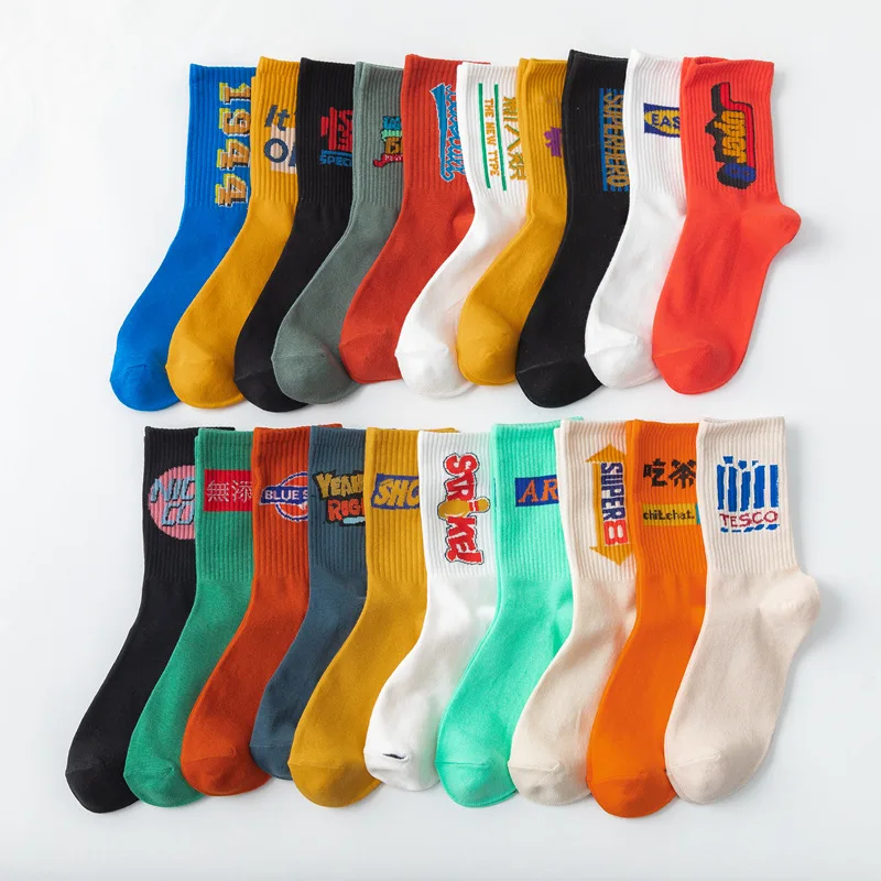 Best-selling Unisex athletic Sneaker 100 cotton men women stocking sport Personalized custom logo warm fashion socks
