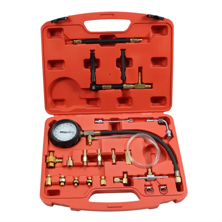 AUTOTOP TU-114 Auto Oil Combustion Spraying Pressure Meter Gauge Kit For Fuel Injection Pump Tester Kit