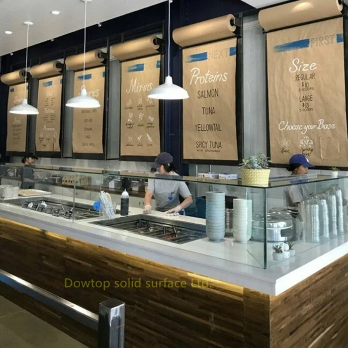 Best Restaurant Buffet Food Counter Design Hot Food Bar Table