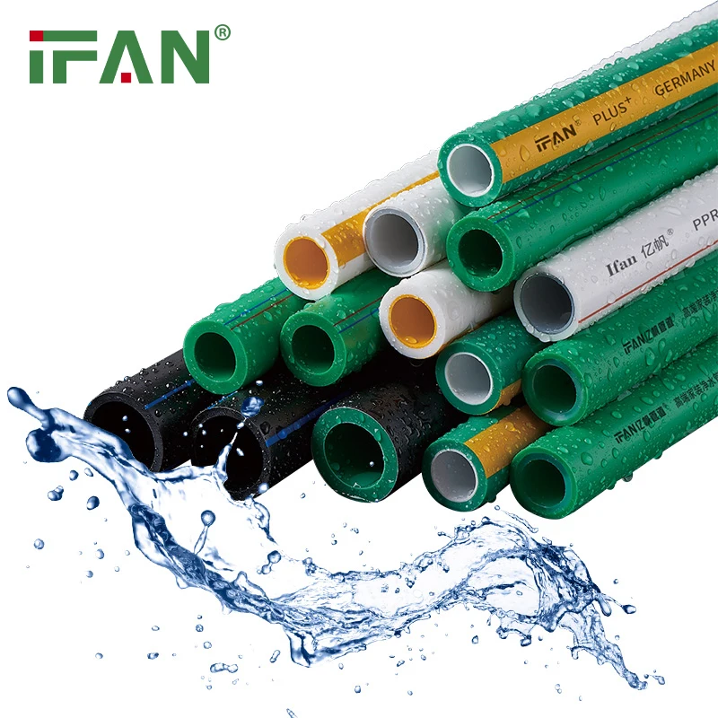IFAN Plastic PPR Pipe Manufacture Water Supply Food Grade Water Pipe Pure Plastic PPR Pipe