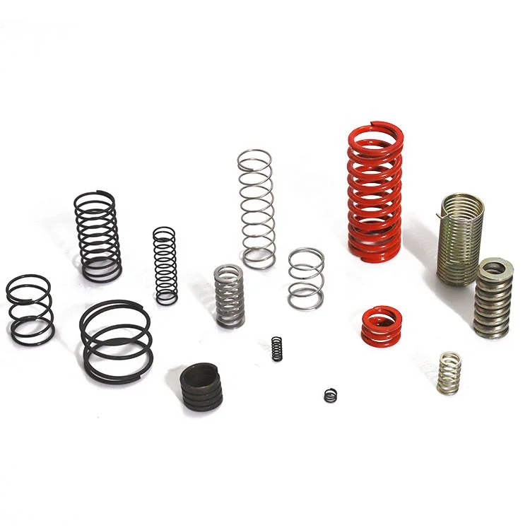 Spring Manufacturer OEM Customized Metal Iron Carbon Steel Spiral Coil Shock Absorbing Compression Springs For  Car