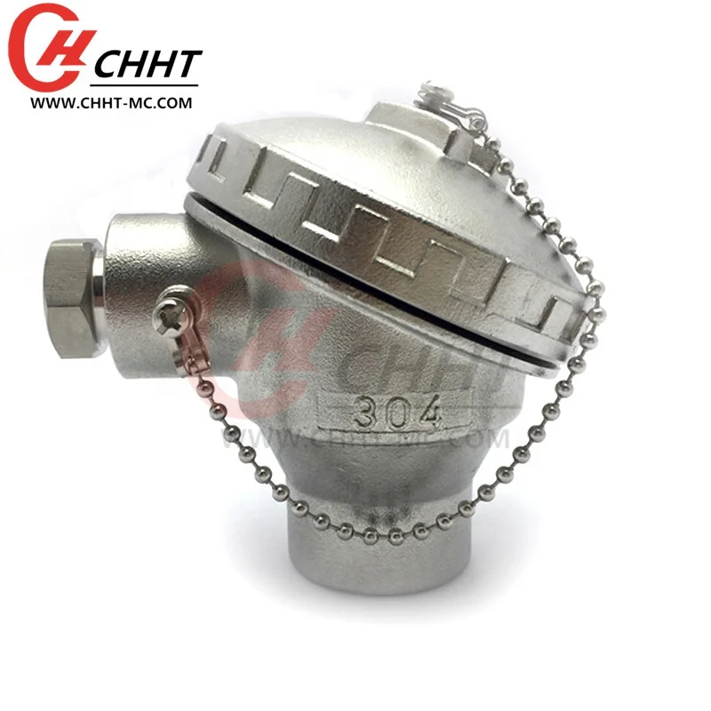 Thermocouple Head KNE SS304 SS316 Industrial Temperature Sensor