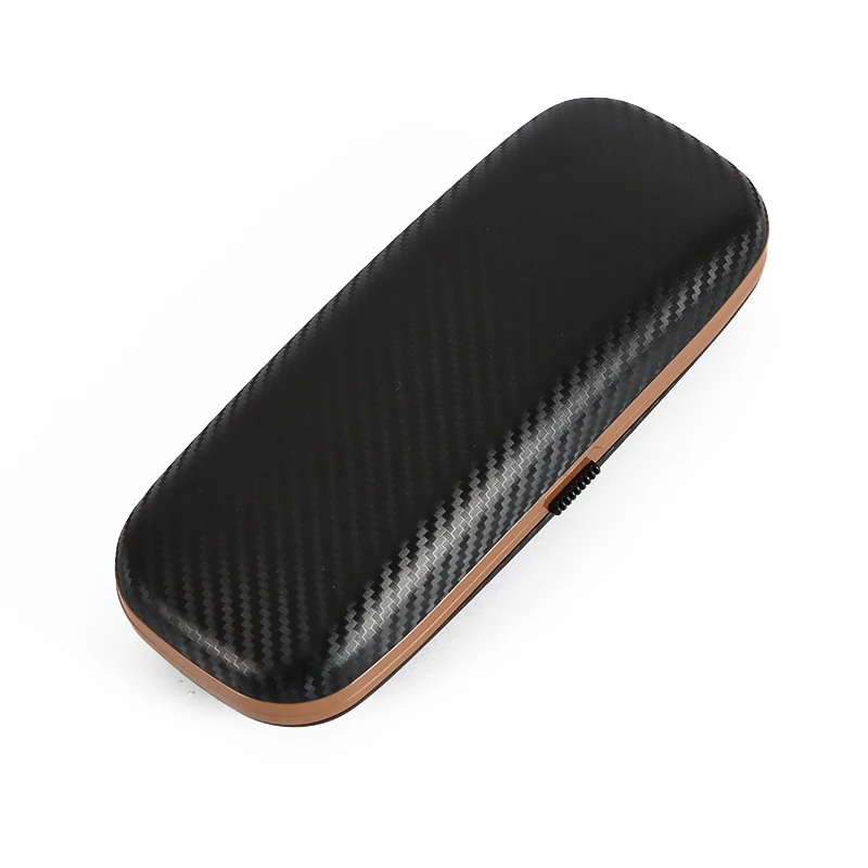 Optical glasses frame box reading cheap ABS metal custom logo   packing wholesale glasses case