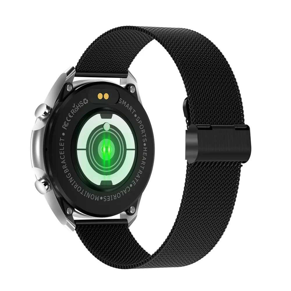 Мужские Водонепроницаемые Смарт-часы DW95 Domi с поддержкой Bluetooth звонков и музыки фитнес-трекер круглым экраном пульсометром новинка