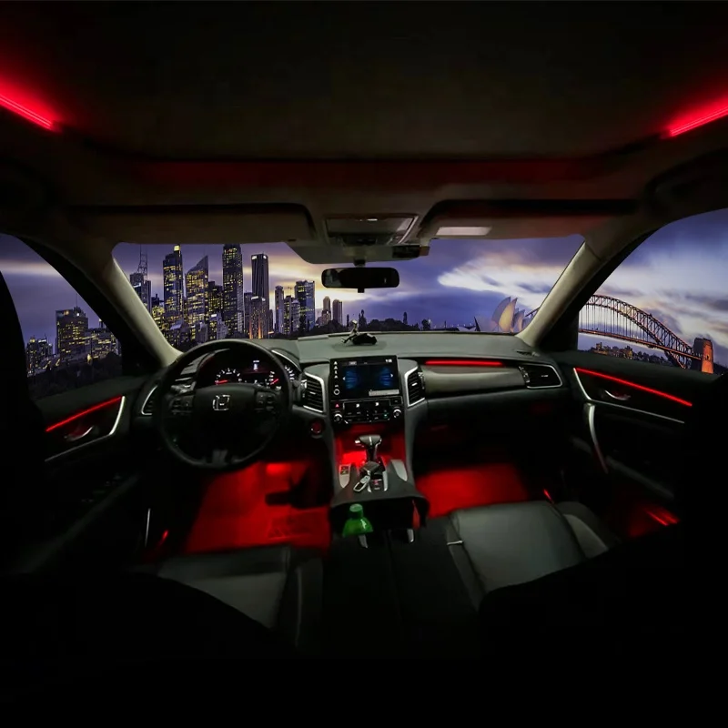 Factory Direct Sale Auto Lighting System Car Interior Decorative Ambient Lights For Honda URV