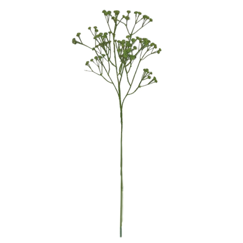 Elegant White Plastic Floral Arrangement Artificial Babys Breath Flowers for Home, Garden, and Wedding Decor Gypsophila Flower