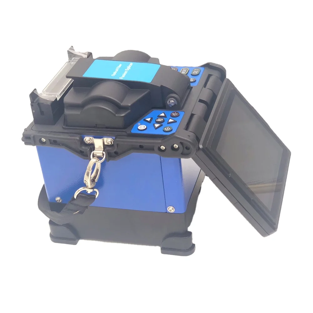 High Precision FTTH telecommunication cheaper  fusion splicer price, fiber optic tools splicing machine splicer fusion
