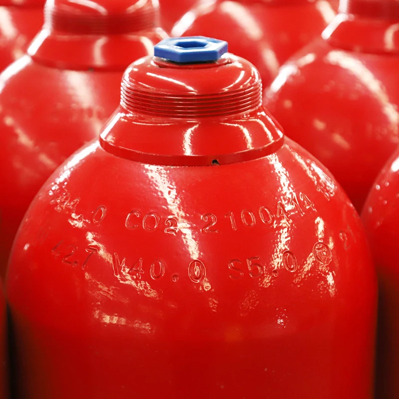 ISO standard empty 68LCO2 cylinders68L Fire extinguisher cylinder