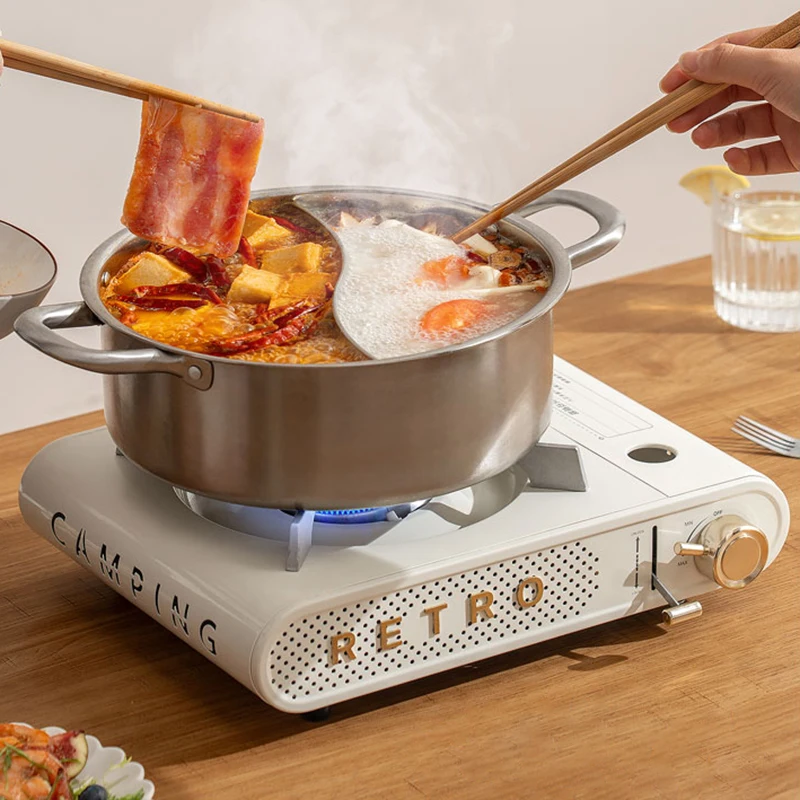 High Quality Safety Butane Burner Infrared Box Stove Outdoor Camping Mini Portable Gas Stove