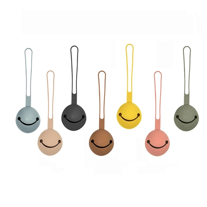 Customizable Color Personalized Silicone Case Baby Pacifier Holder