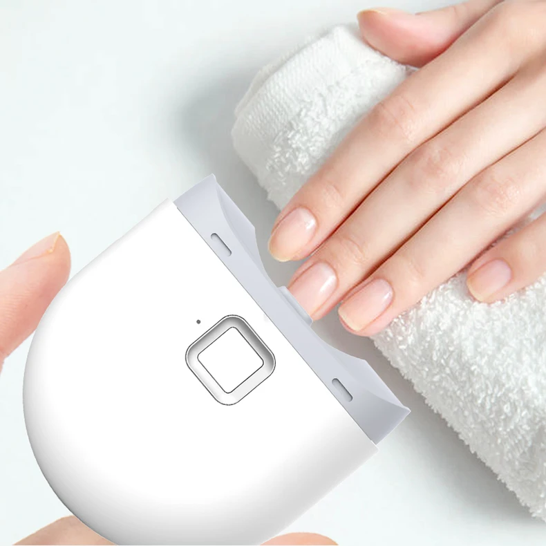 Rechargeable mini portable electric manicure bulk toe nail shaper cutter clipper usb manufacturer for babies