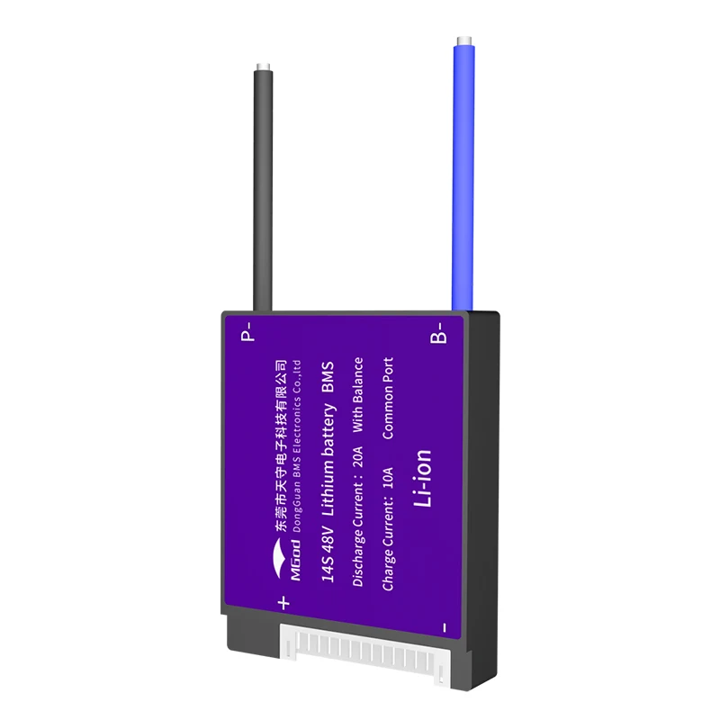
14s bms for Ternary lithium battery pack protection board waterproof series 14S 48V 20A 