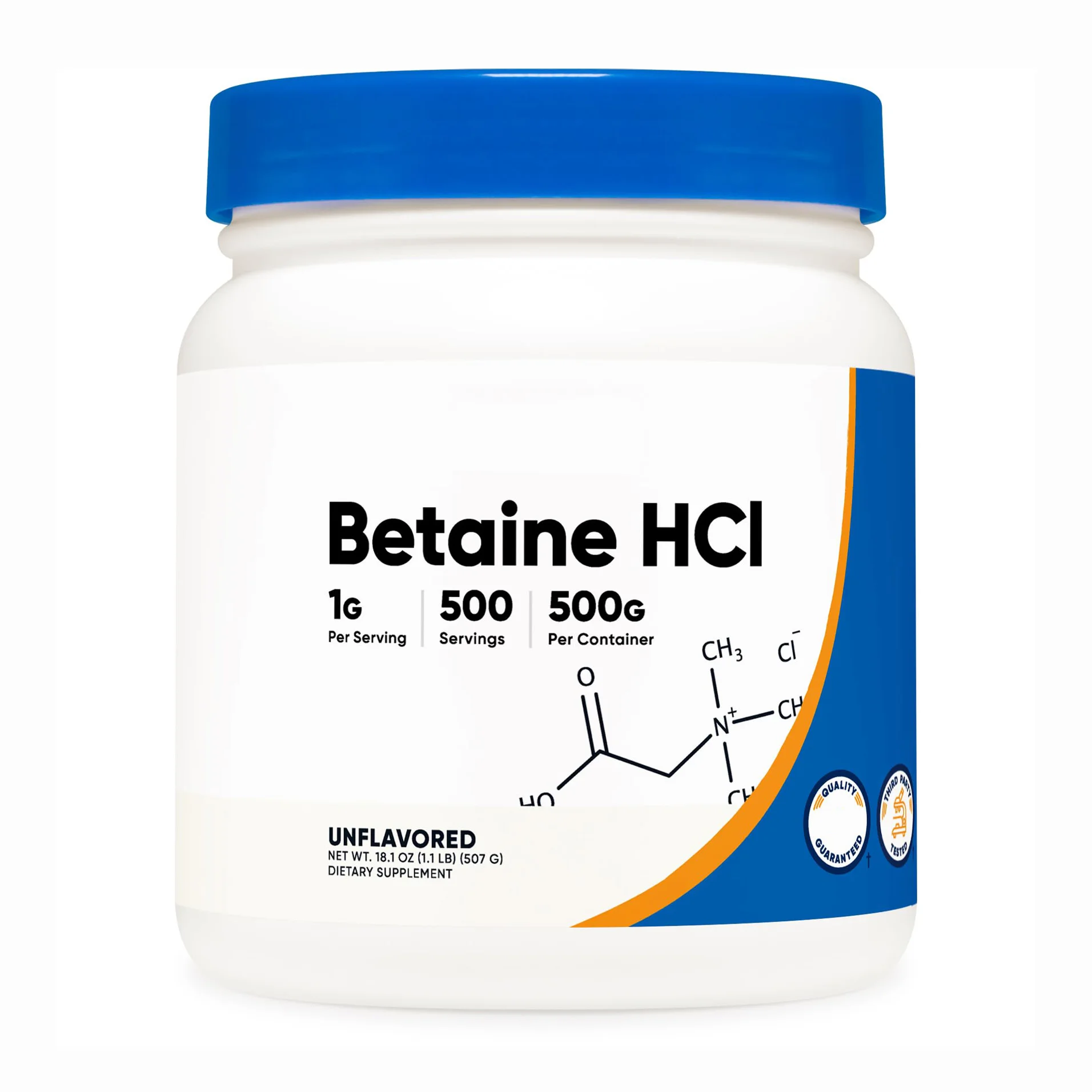 Betaine Hydrochloride Powder for GMP Compliant Gluten-free Non-GMO Betaine HCl Powder