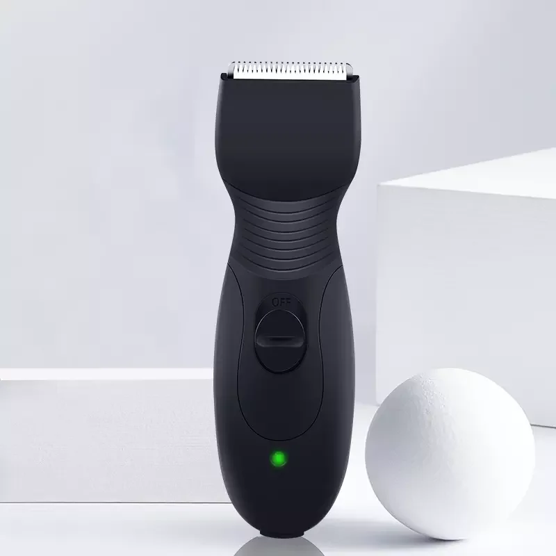 Pubic Hair Trimmer For Man Electric Groin & Body Hair Shaver For Balls Body Hair Clippers Waterproof Razor