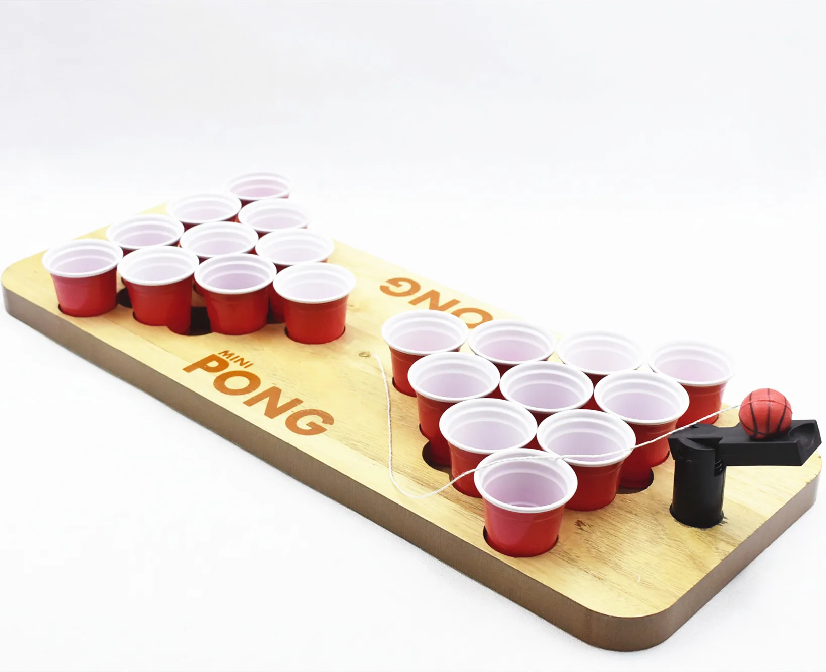 mini beer pon game  plastic cups and balls drinking game
