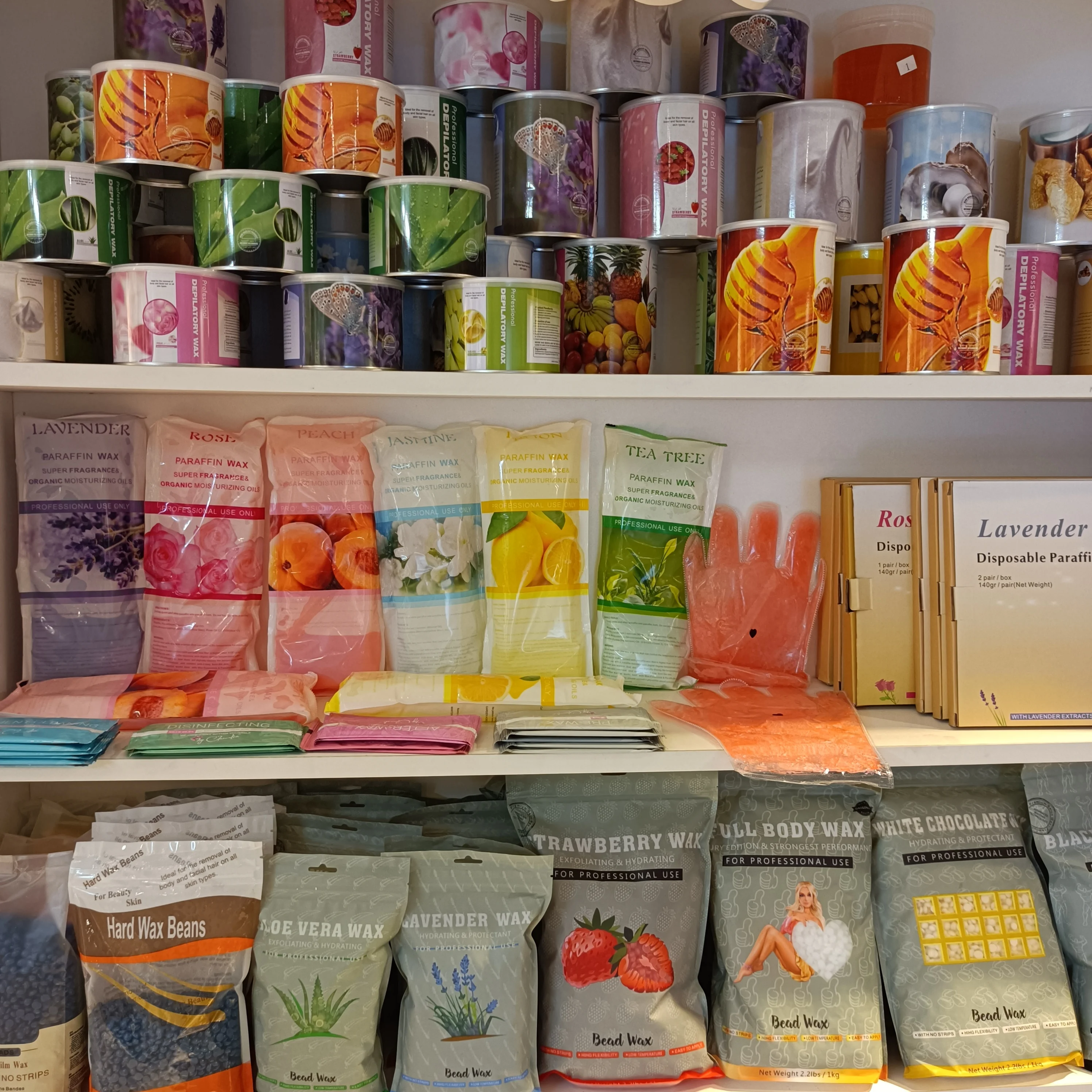 High Quality 6 Flavor Hand And Foot Paraffin Wax On Sale