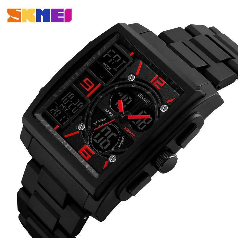 Fashion Luxury Electronic Watch Waterproof Custom Sport Skmei 1274 Digital Watch