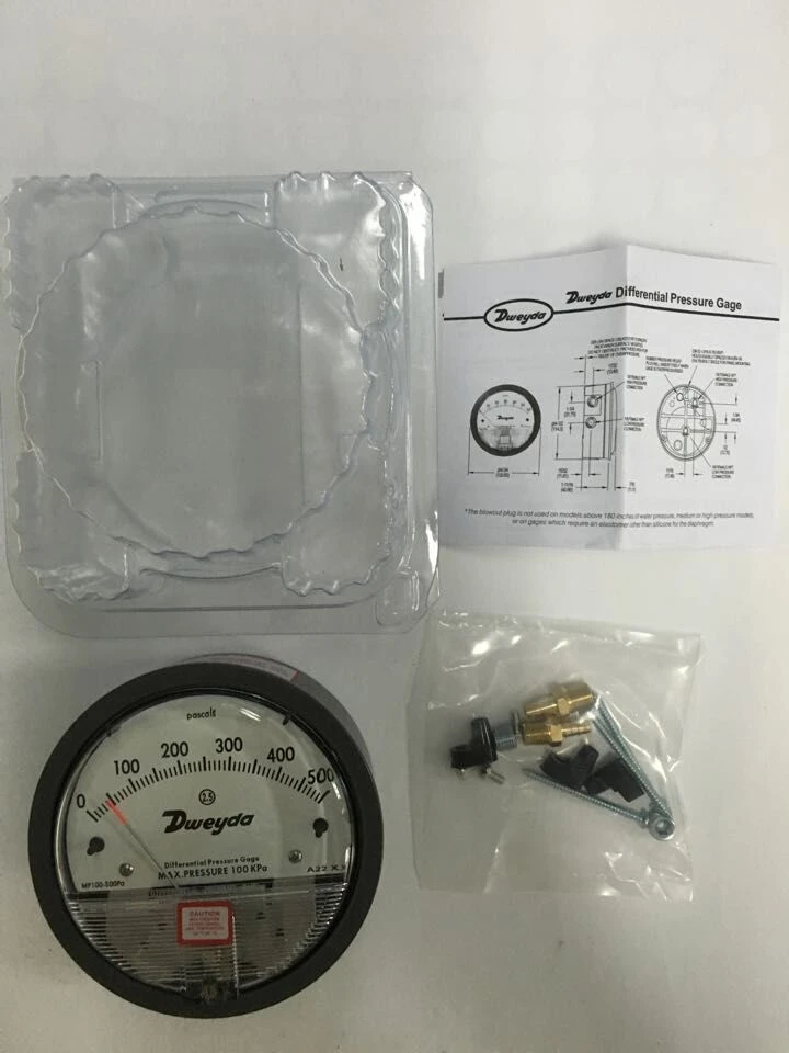 Magrfhelic differential pressure