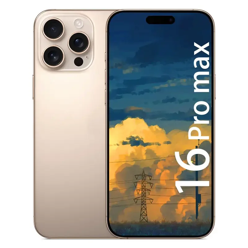 Недорогой телефон I 16 Pro Max 256GB 6 8 дюймов ooled HD Beauty Screen разблокированный смартфон с двумя картами 4G поддерживает французский LTE