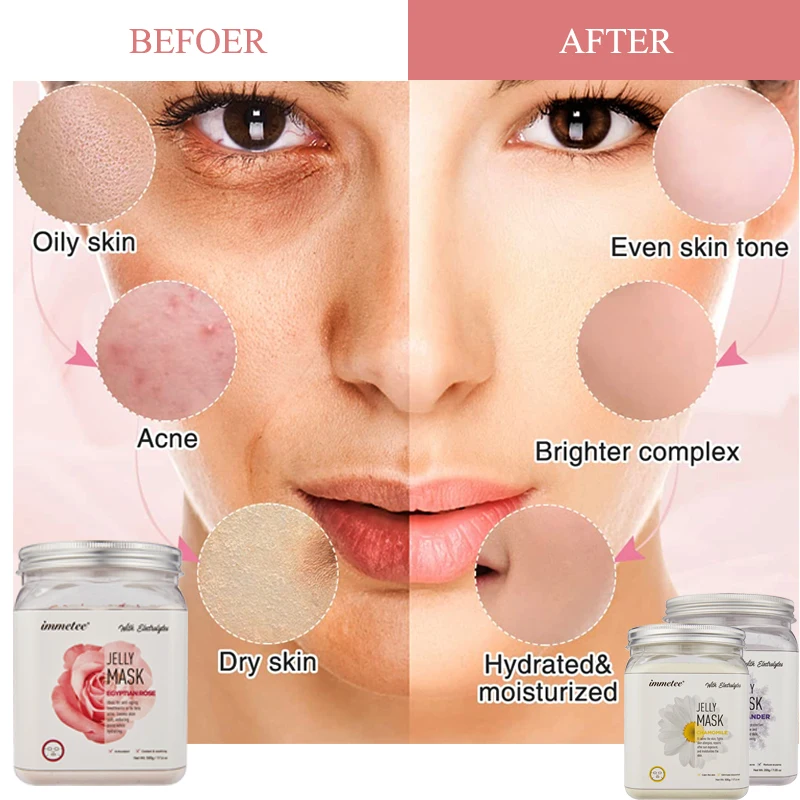Skin Care Products Cosmetics Face Care Nourishing Collagen Jelly Facial Mask