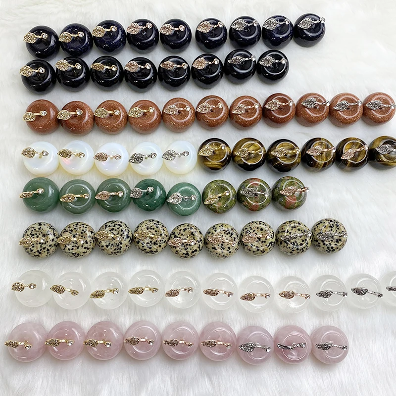 wholesale custom logo decorative purple white rose quartz  decoration red small green  crystal apples