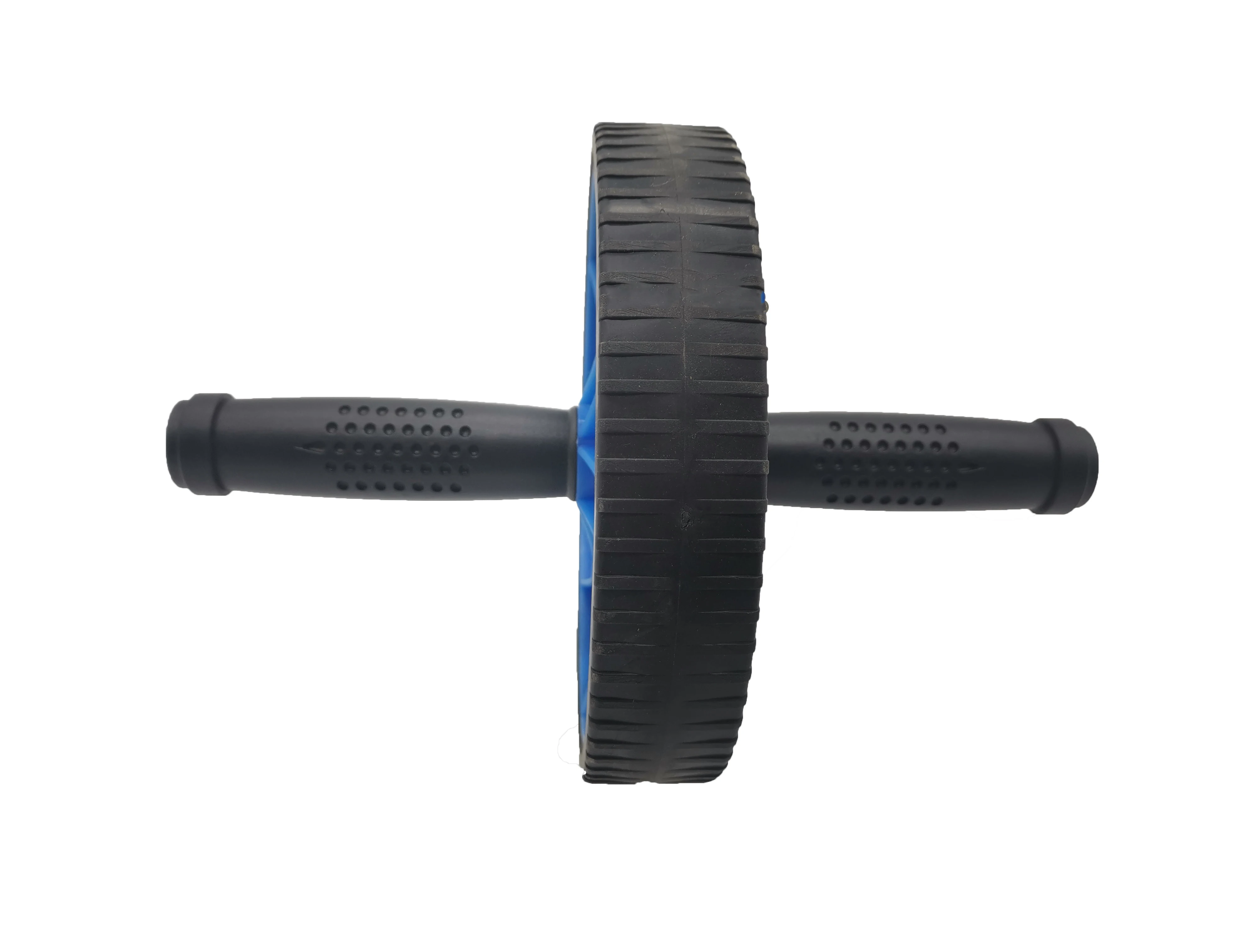 PVC Automatic springback exercise AB wheel with singal round for exercising the abdominal muscle