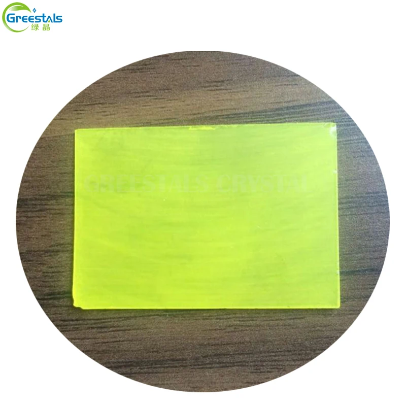 
Cerium Ce doped yttrium aluminum garnet (Ce:YAG) crystal substrate Scintillation crystal 