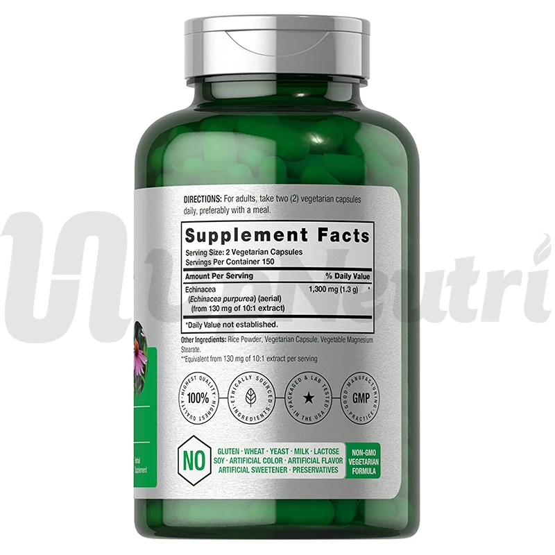 Private Label Best Quality Purity Echinacea with Zinc Purpurea Polyphenols Echinacea Extract capsule