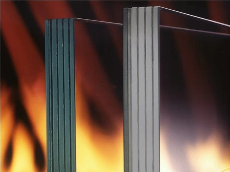 Fireproof glass for construction Factory direct transparent tempered