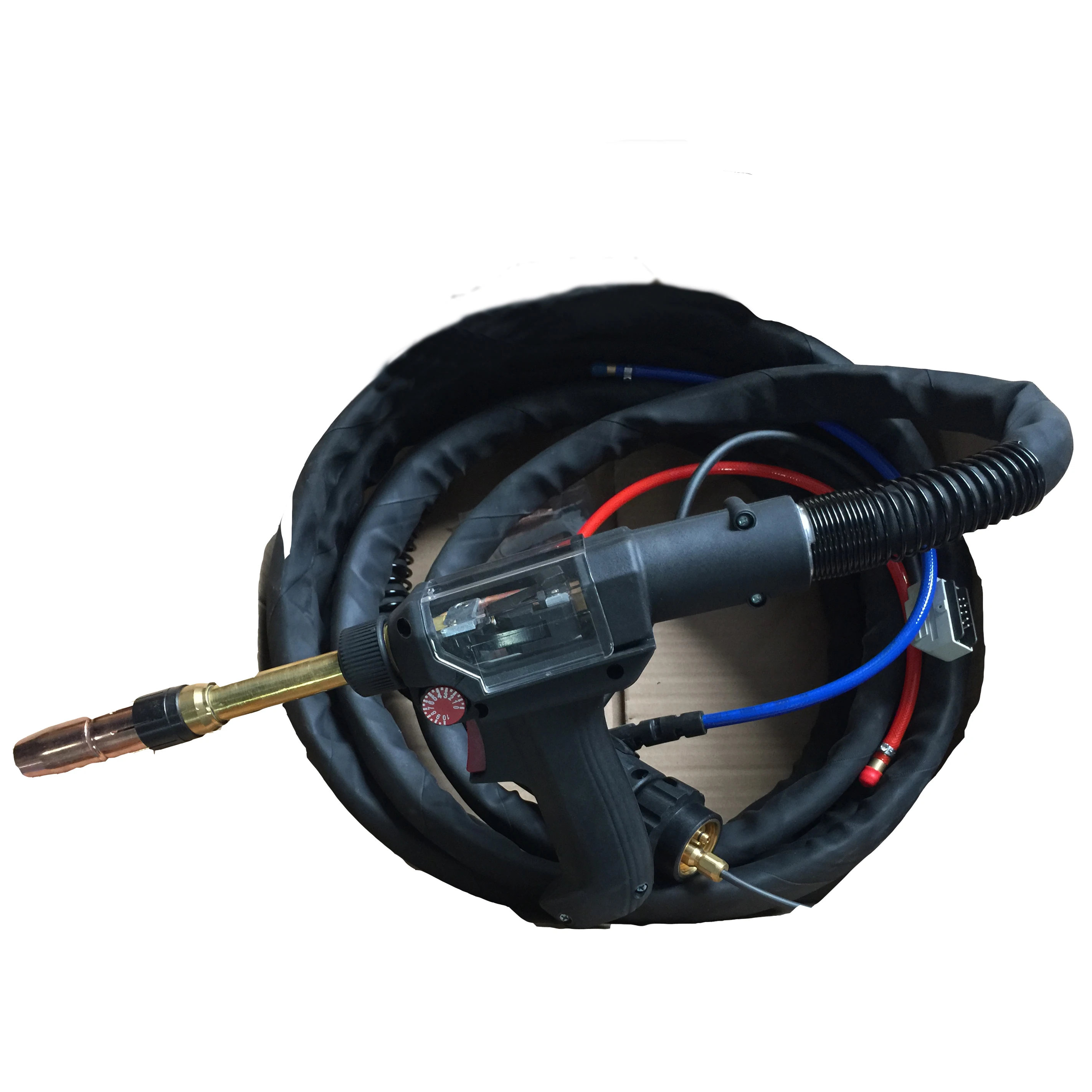  Push pull MIG welding gun fit for Fronius type machine use PW5000 500AMP water cooled spool