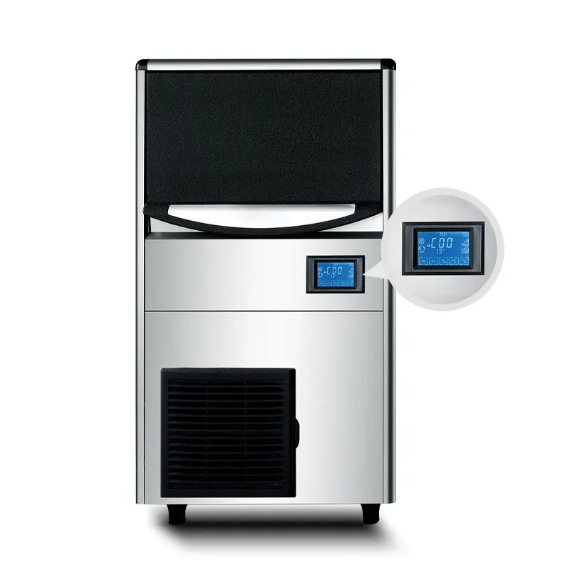 Машина для кубиков льда 80 кг 24 ч оптовая продажа BQ-200